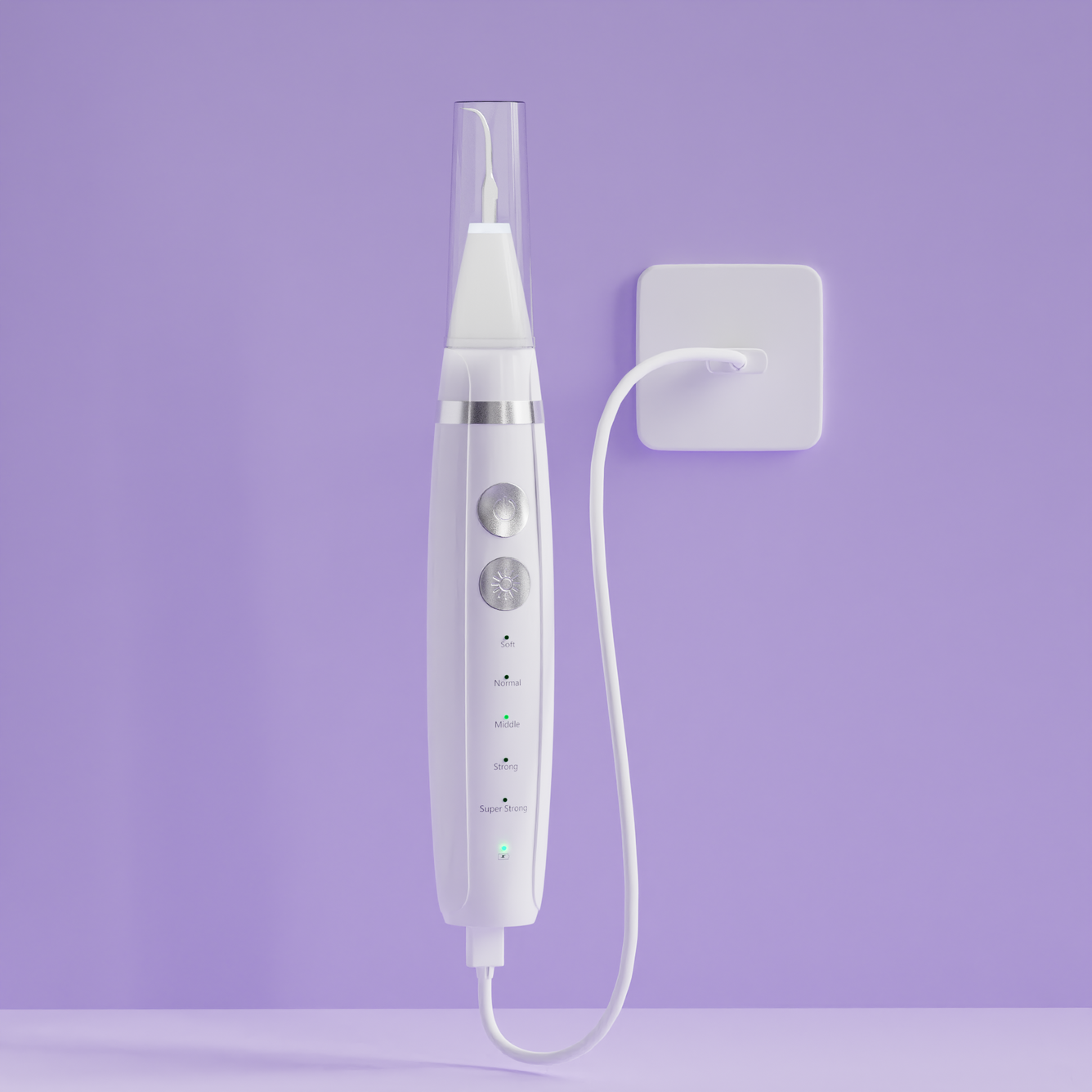 Ultrasonic Tooth Cleaner - Remove Plaque &amp; Stains at Home