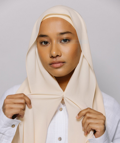 Instant Chiffon Hijab with Magnetic Buckle